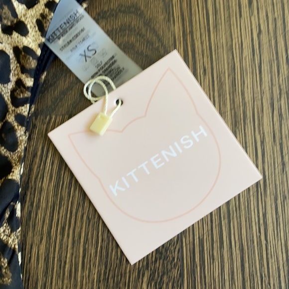 NWT Dreya Leopard One Shoulder SportsBra - Picture 4 of 6